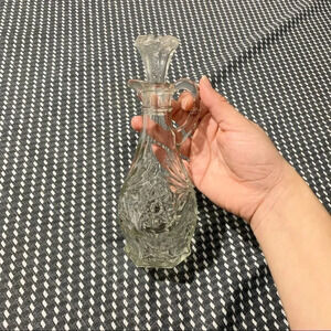 VTG pottery oil bottle